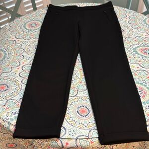 Donna Karen active Large Black Pants -new no tags